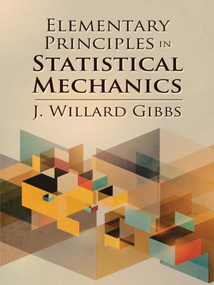 cover image of Elementary Principles in Statistical Mechanics